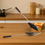 Locking handle of gas stove sandwich toaster for secure sandwich grilling