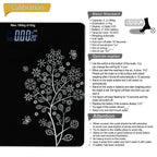 Compact digital weight machine, ideal for daily personal health management.