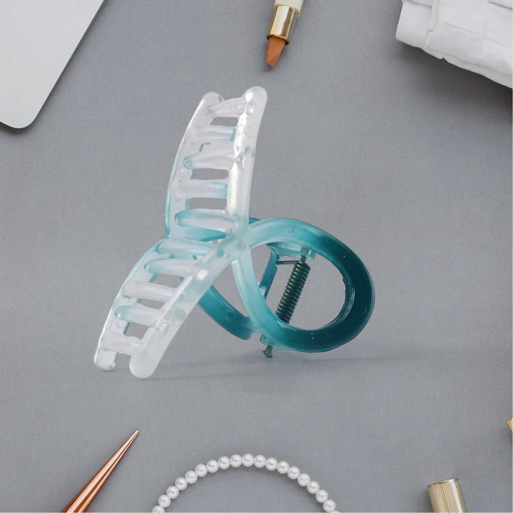 Hair claw clip made from lightweight durable plastic material