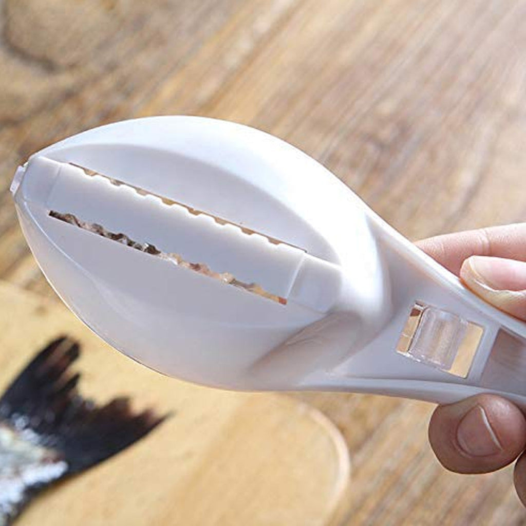 The Quickslice Fish Scale Scraper displayed on a clean surface.