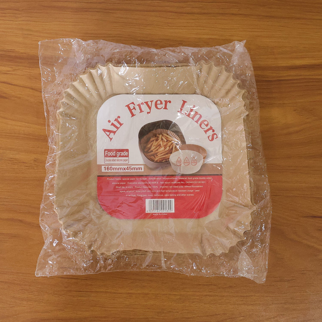 Disposable fryer liner sheets for mess-free cooking