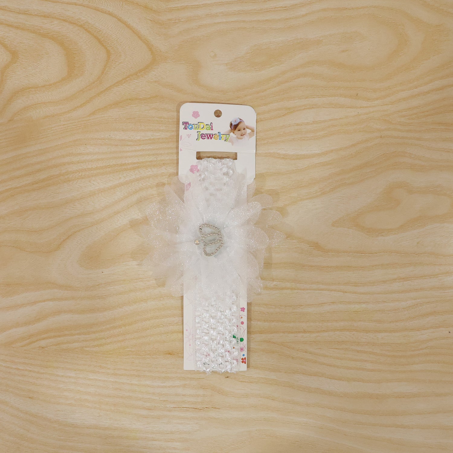 Cute floral crown headband suitable for babies and toddlers