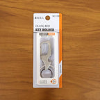 Lightweight and rugged dual ring keychain