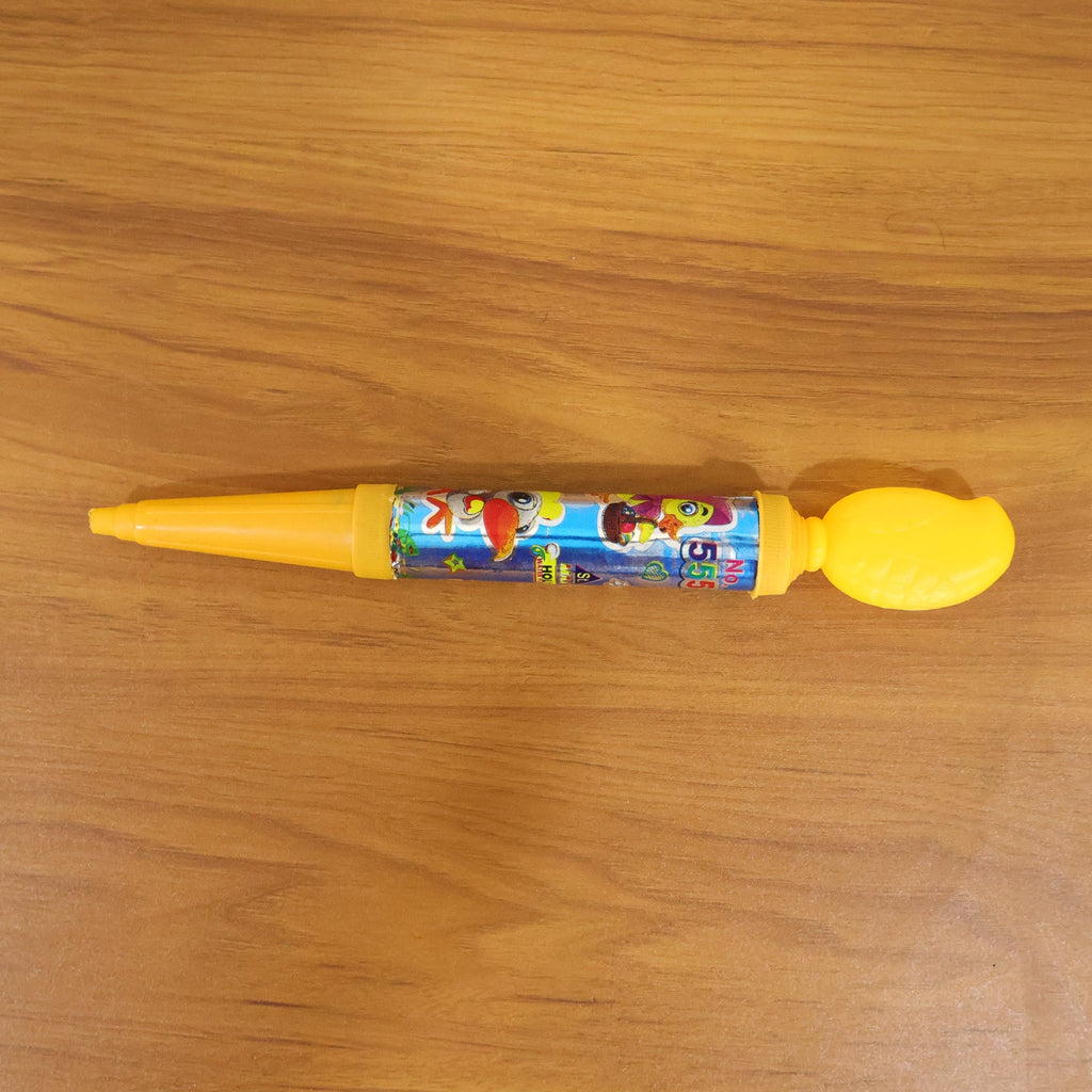 Colorful and lightweight Holi pichkari for kids' water play