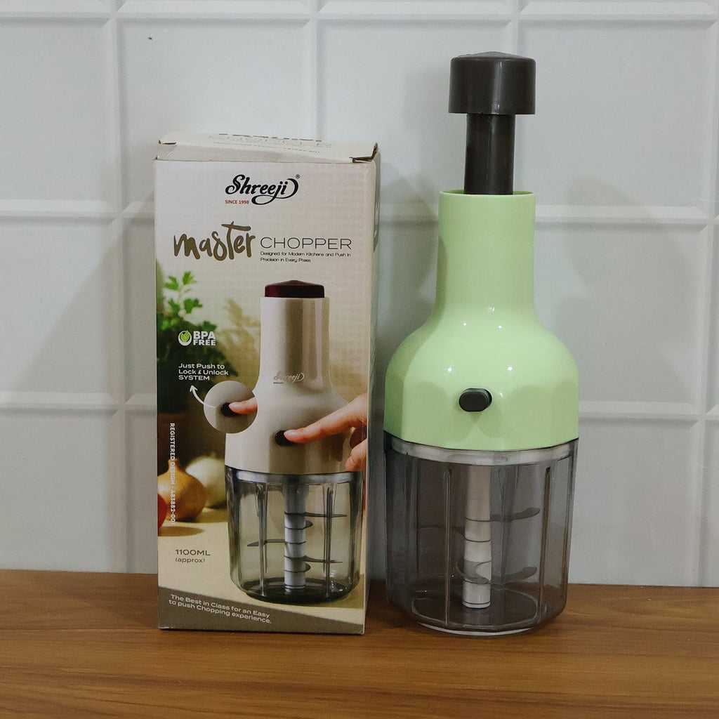 Vegetable chopping tool with storage bowl for kitchen prep