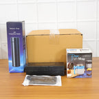 Sunglasses and cleaning cloth included in multipurpose travel essentials kit