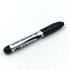 InkGlow Permanent Black Markers on a desk, ready for classroom use.