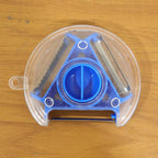 Compact kitchen vegetable peeler offering comfortable ergonomic grip