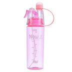 Vibrant HydroMist 2-in-1 water bottle perfect for outdoor activities