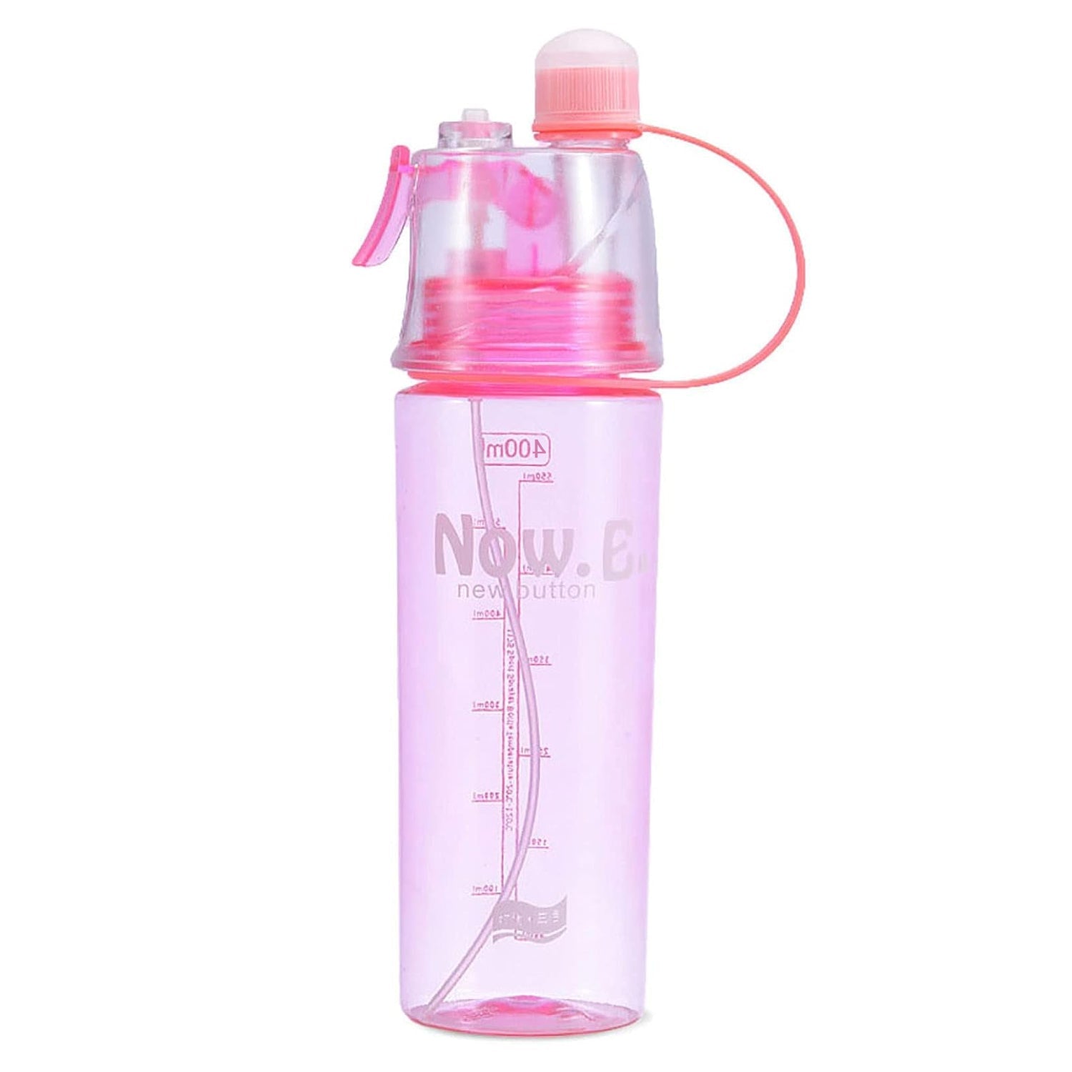 Vibrant HydroMist 2-in-1 water bottle perfect for outdoor activities
