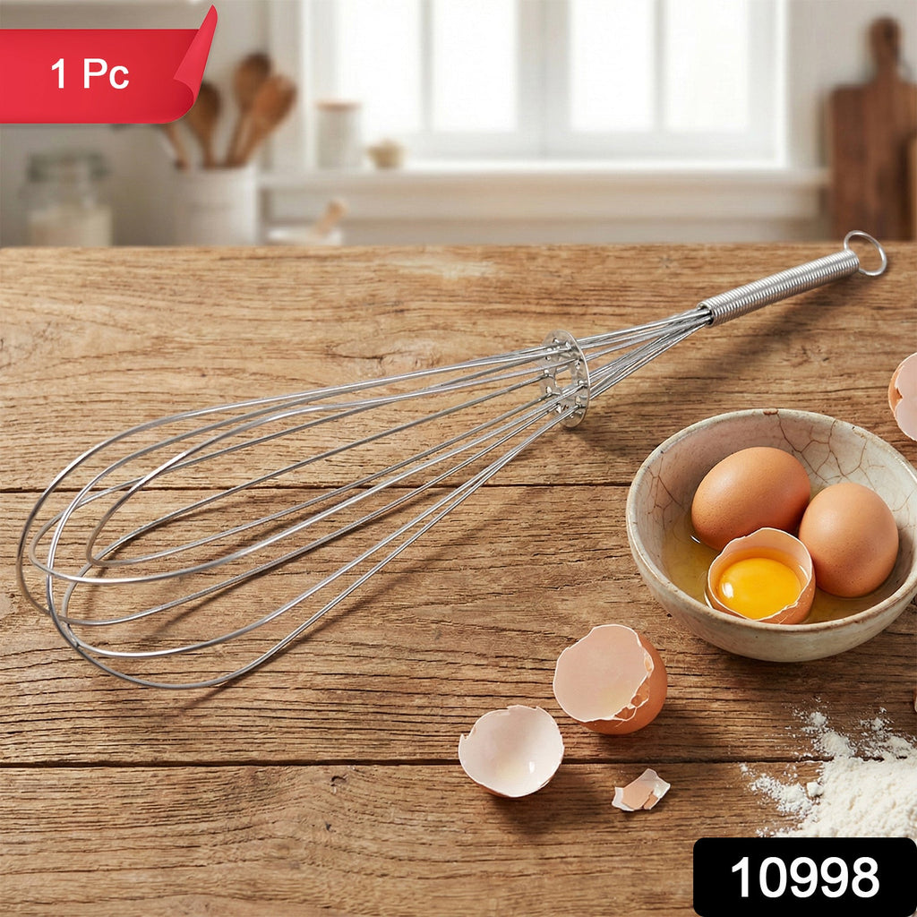 Kitchen whisk made of stainless steel, perfect for mixing and whisking