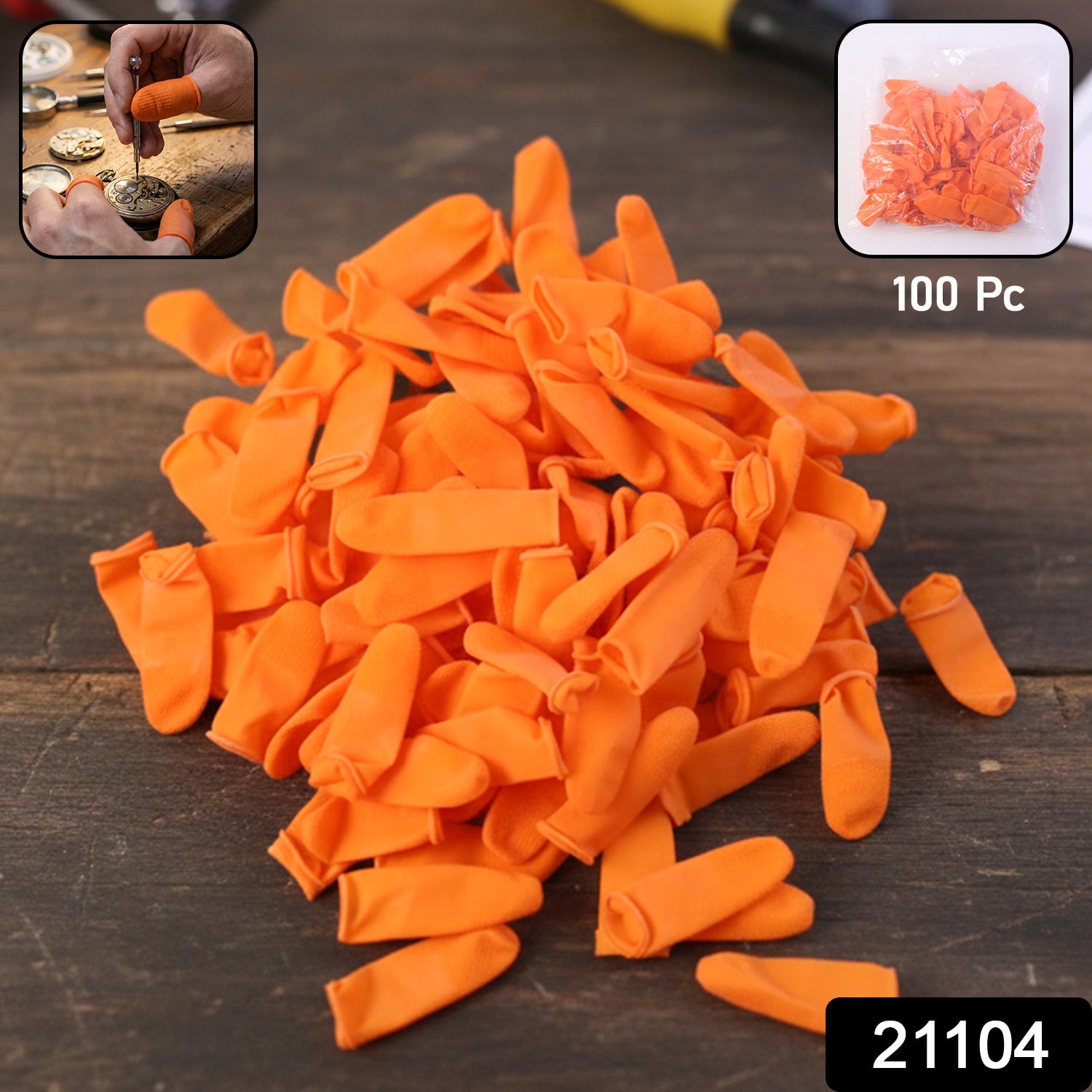 Anti-slip protective finger covers providing secure grip for precision handling