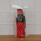 400 ML plastic sports water bottle with convenient carrying strap