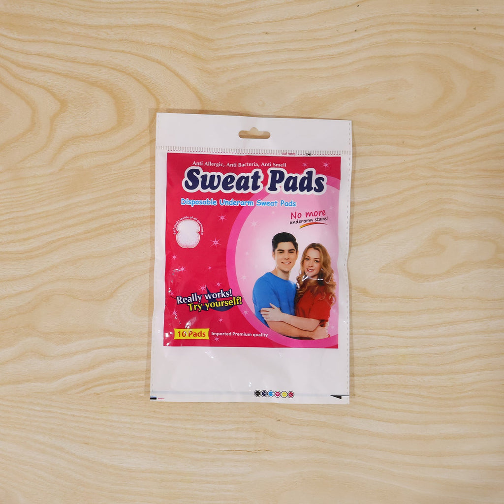 Wearing  underarm sweat pads for all-day confidence