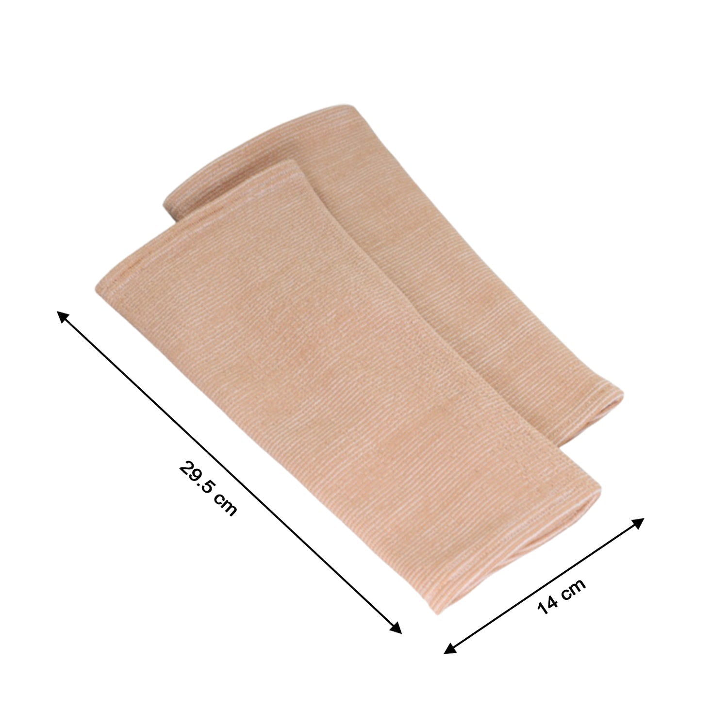 Ergonomic medium knee cap designed for exercise and post-injury recovery.