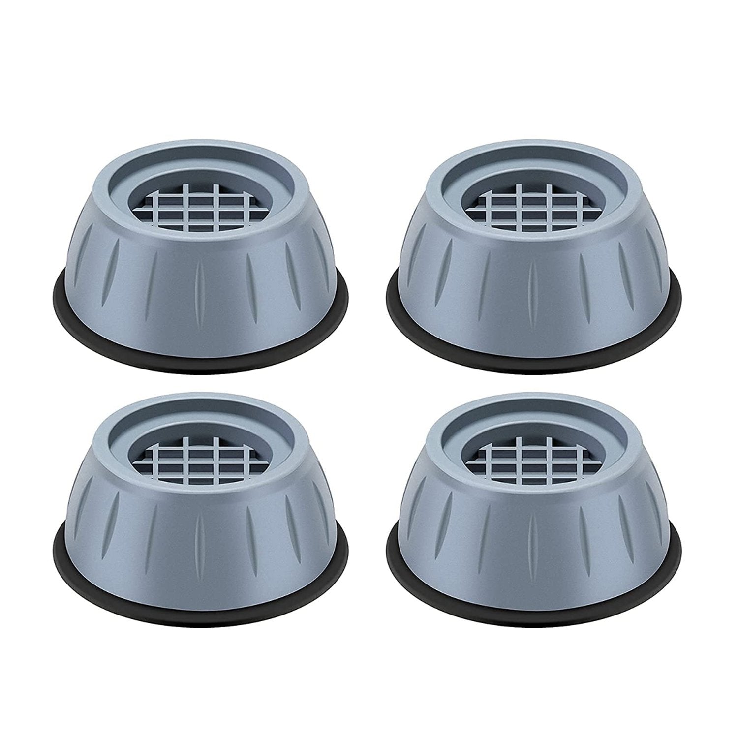 Anti vibration pads effectively reducing noise and movement of laundry appliances.