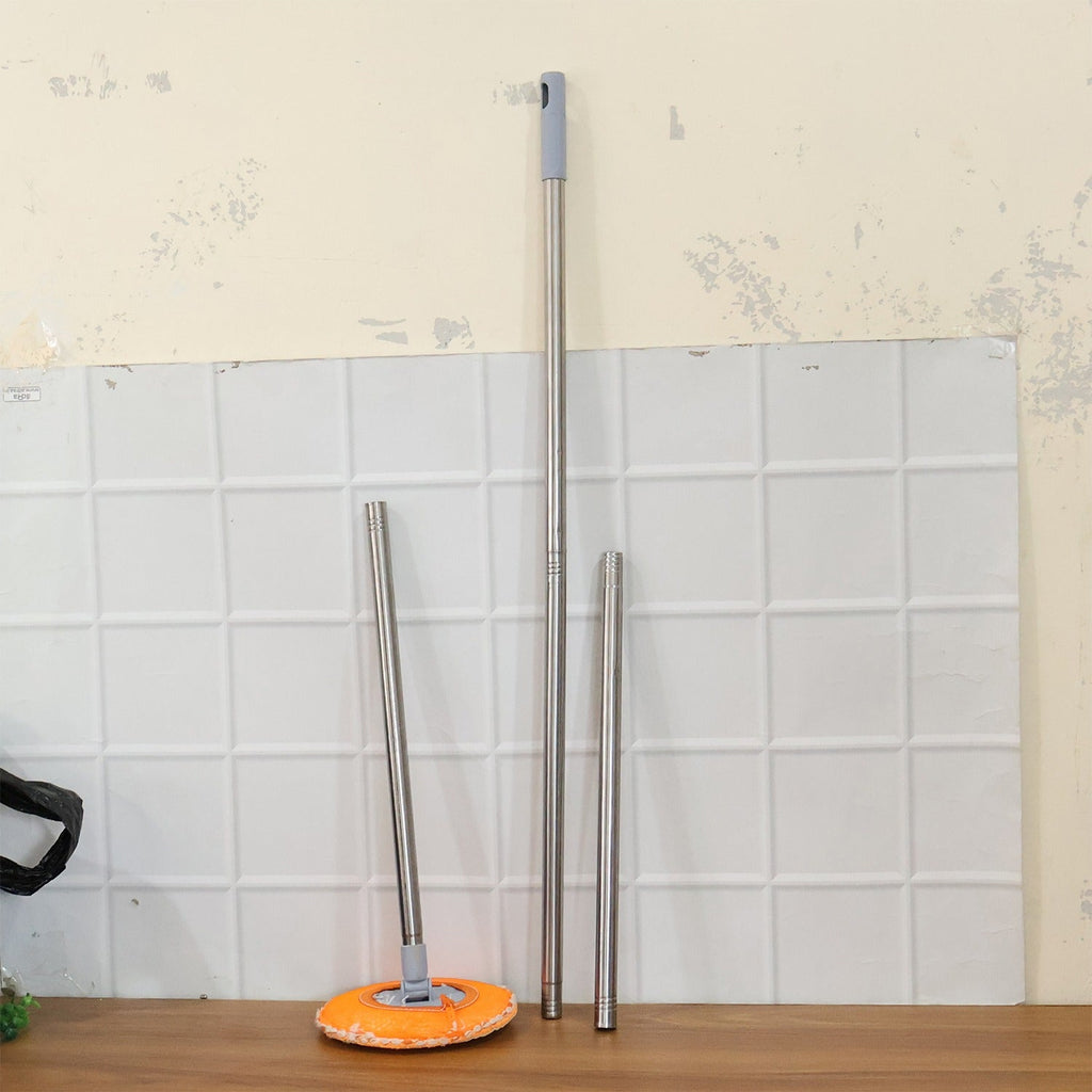 Ready-to-use spin mop with bucket system for household cleaning