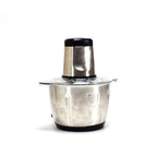 Assembled 3L electric meat grinder ready for use, showcasing its compact and modern design.