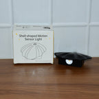 LED sensor light in elegant shell design for bedroom use