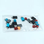 PHOBIA OTG adapter pack with Type C and Micro USB connectors shown with the zip pouch.