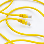 Reliable Ethernet LAN cable with plastic insulation for durability