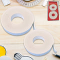 Strong double sided foam mounting tape set displayed for home and office use