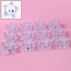 Battery operated LED crystal decorative candles flameless and safe
