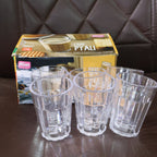 Durable clear chai pyali glasses perfect for everyday use