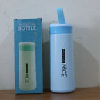 Hydrozilla kids water bottle featuring natural bamboo lid accessory