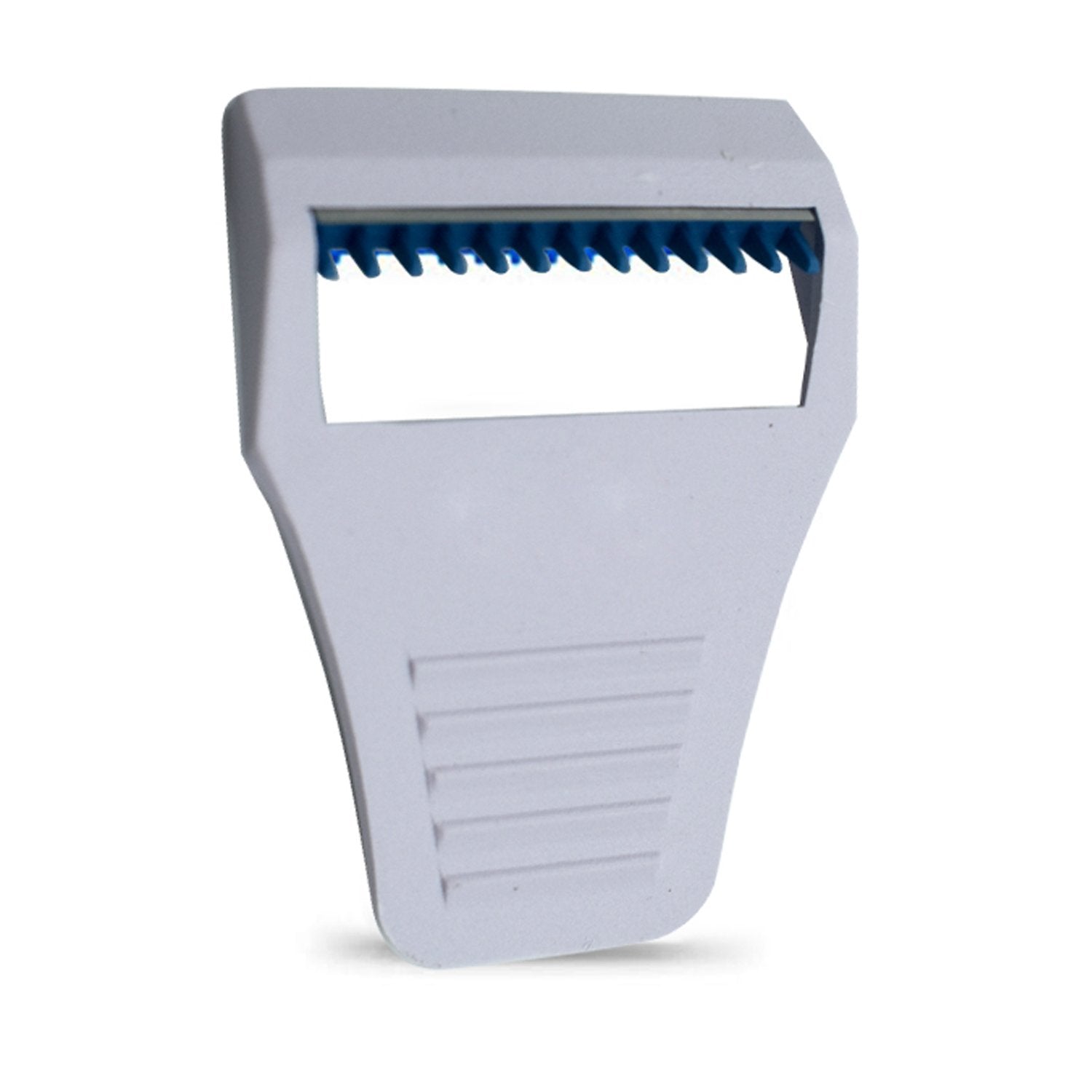 VelvaBloom bikini razor with a protective cap for safe and hygienic storage.