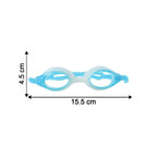 Transparent vision swim goggles for kids