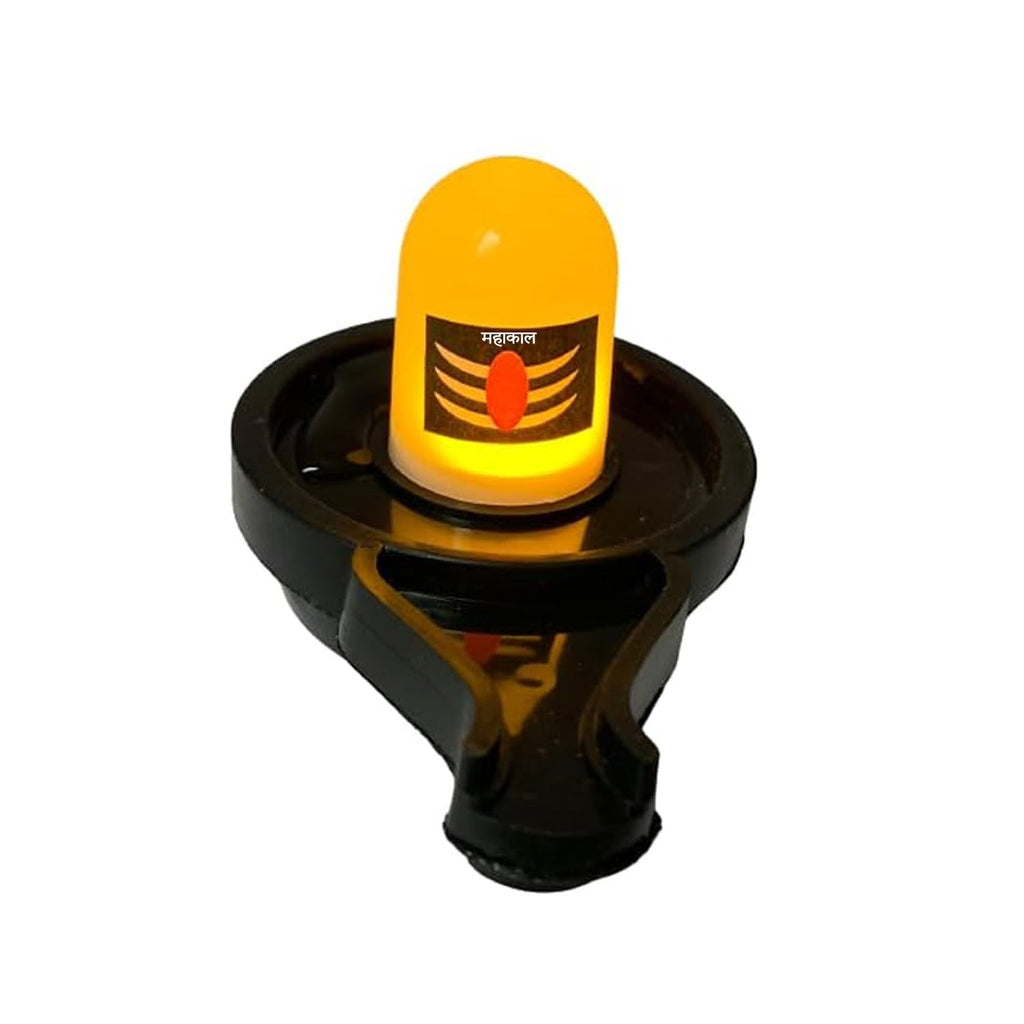 Water Sensor LED light feature of the Shivling idol.