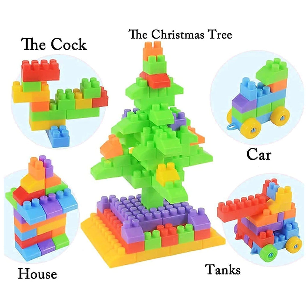 The versatile 60-piece block set ideal for kids' games and creative puzzles.