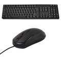 Wired Keyboard Mouse Combo from Wiregenix, a reliable USB peripheral set for desktops and laptops.