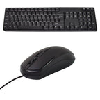 Wired Keyboard Mouse Combo from Wiregenix, a reliable USB peripheral set for desktops and laptops.