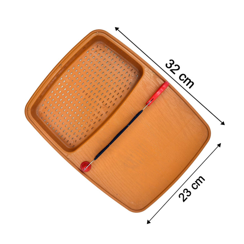 Durable plastic Cut & Wash Box, an essential gadget for modern Indian kitchen prep.
