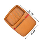 Durable plastic Cut & Wash Box, an essential gadget for modern Indian kitchen prep.