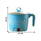 Compact electric cooking pot suitable for office and hostel use