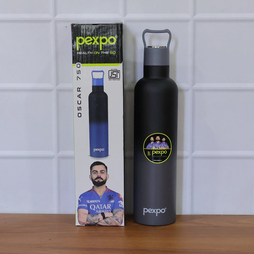 Ergonomic stainless steel bottle for daily use