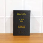Elegant Bellavita CEO Man Intense packaging design