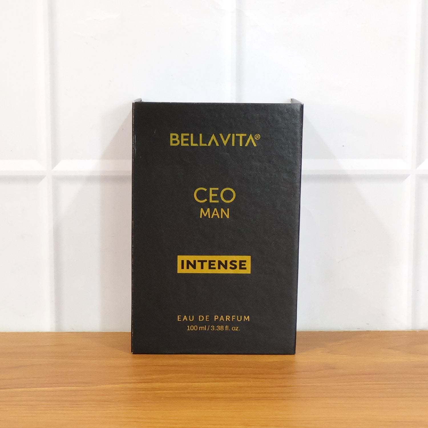 Elegant Bellavita CEO Man Intense packaging design