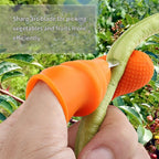 The complete 5-piece Vegetable Thumb Cutter set arranged neatly on a surface.