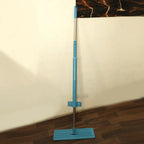 Flat floor cleaning mop with long handle cleaning bathroom floor