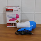 Personal grooming foldable hair dryer
