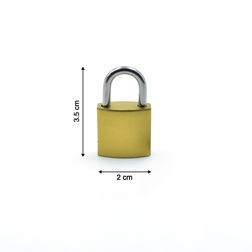 Detailed view of the textured surface of the FortiLock Imitation Copper Lock.
