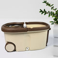 Velvet Wipe Spin Mop with Bucket, ready for efficient floor cleaning.
