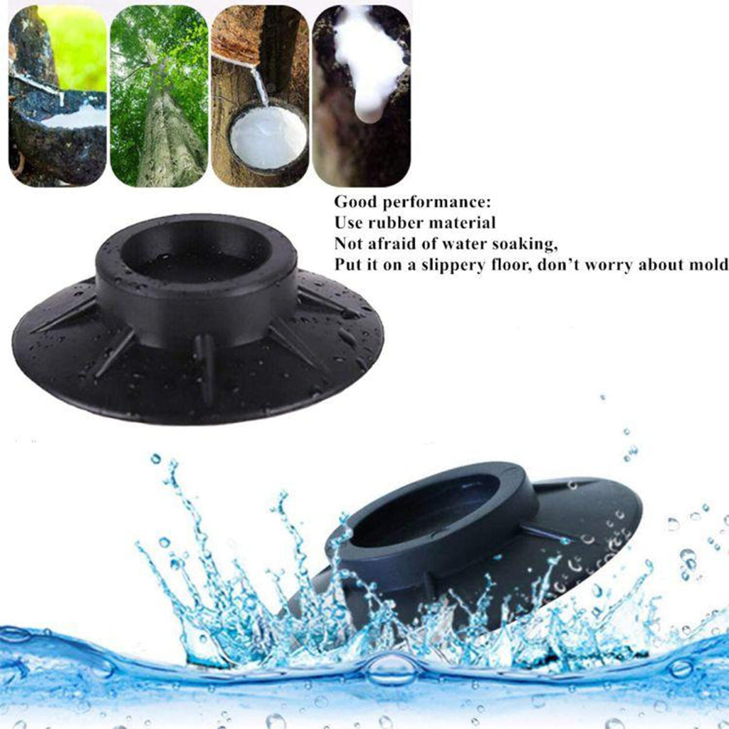 Furniture vibration pads effectively stopping movement and minimizing noise from a chair.