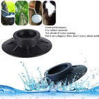 Furniture vibration pads effectively stopping movement and minimizing noise from a chair.