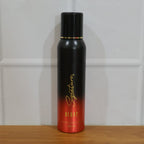 Masculine burnt fragrance deodorant spray for men