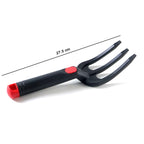 Garden hand cultivator fork tool for home gardening tasks